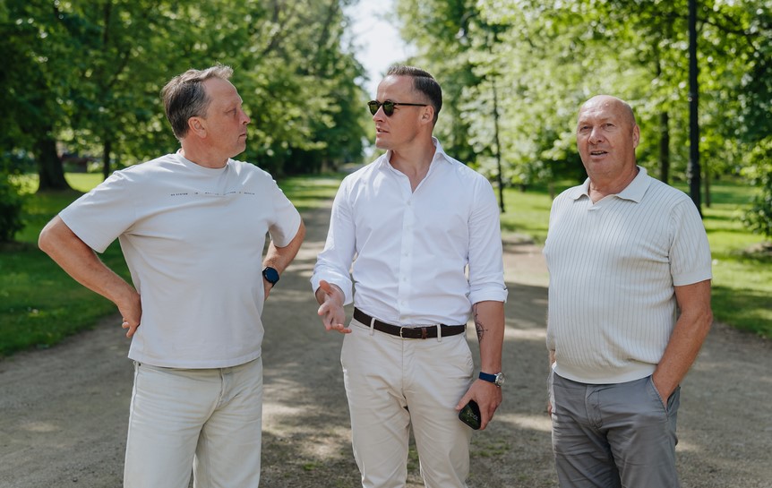 Laurynas Suodaitis besöker en speciell plats: "Många underbara år har gått här